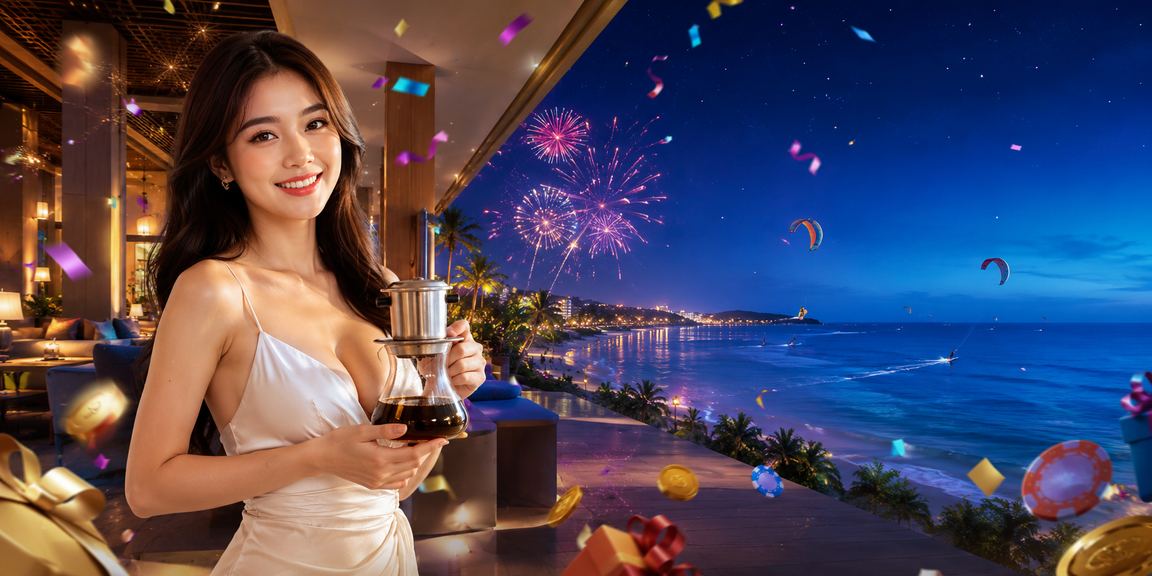 Người chơi xổ số tại Mũi Né, Thưởng thức cà phê trong khi theo dõi kết quả